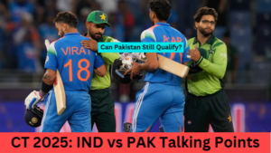 india vs pakistan talking points