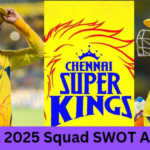 CSK IPL 2025 Squad SWOT Analysis