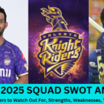 KKR IPL 2025 Squad SWOT Analysis: Playing XI, Players to Watch Out for, and More